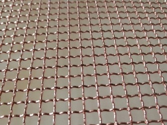 Unique Embossing Process Purple Copper Embossed Mesh